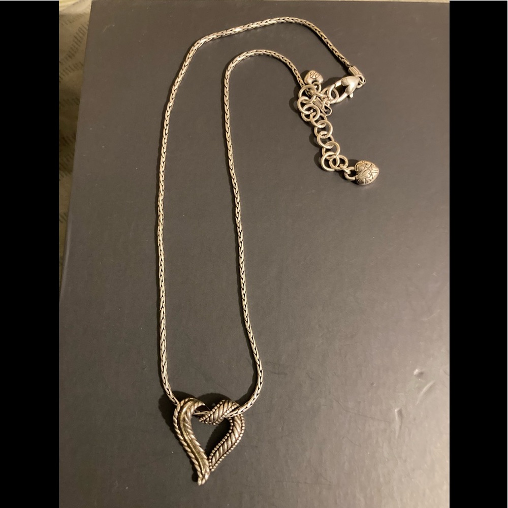 BRIGHTON Callie Open Heart Reversible Necklace